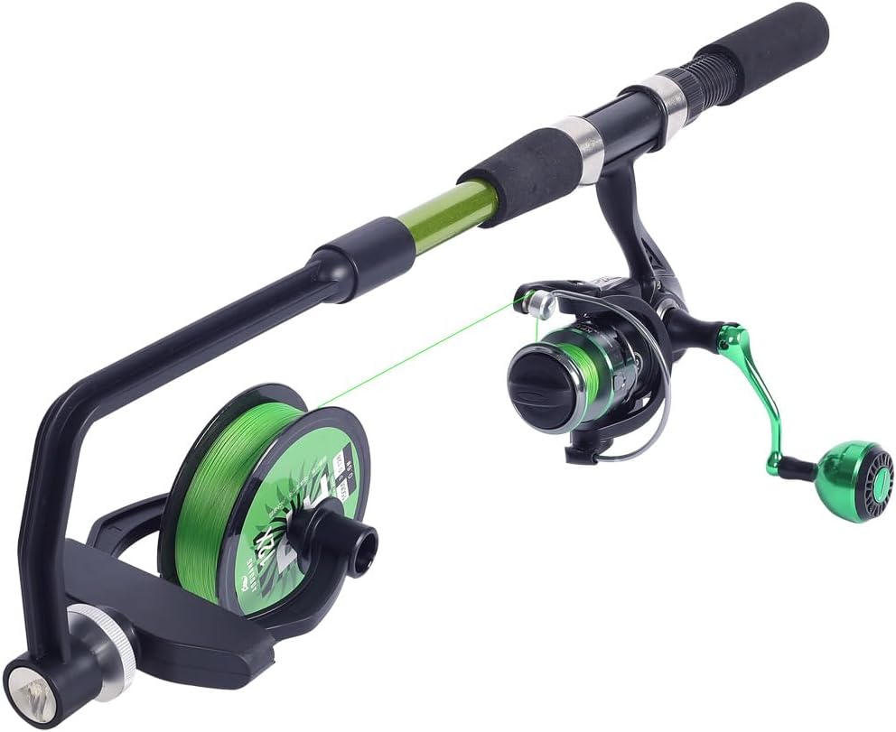 Baitcasting Reel - Fishing Line Spooler, Adjustable line Winder,No