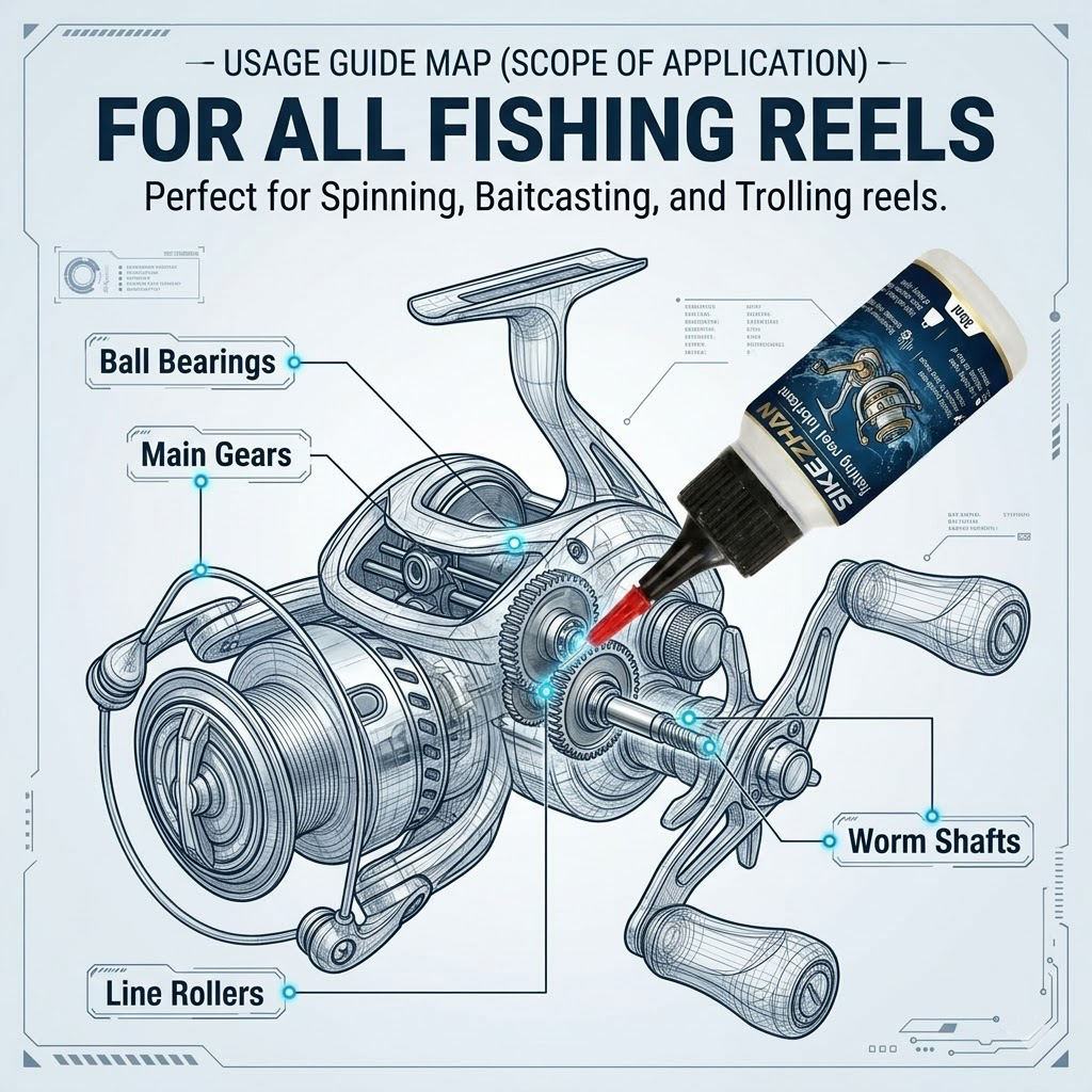 Fishing Reel Oil and Grease Lu – Reel Lubricant recenzja i cena