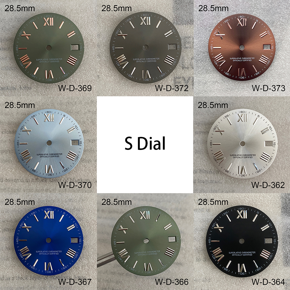 28.5mm S Logo Rome Dial Fit NH – Reel Case recenzja i cena