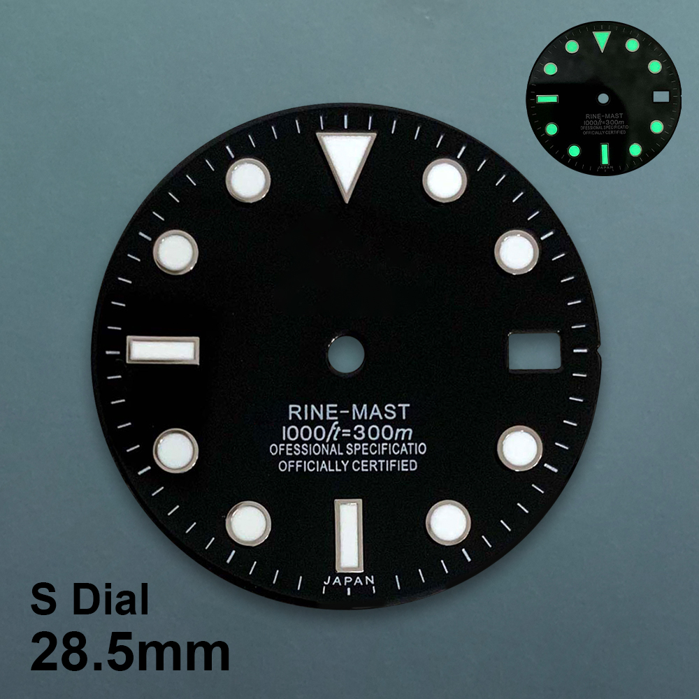 28.5mm S Logo SUB Dive Dial Fi – Reel Case recenzja i cena