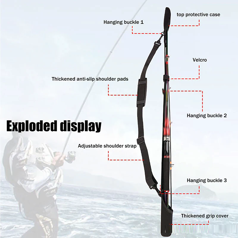 Adjustable Fishing Rod Storage – Reel Bag recenzja i cena