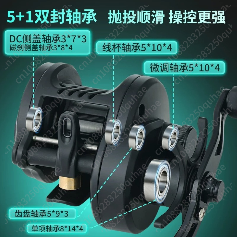 Micro Lure DC Reel, Dual-Use D – Baitcasting Reel recenzja i cena
