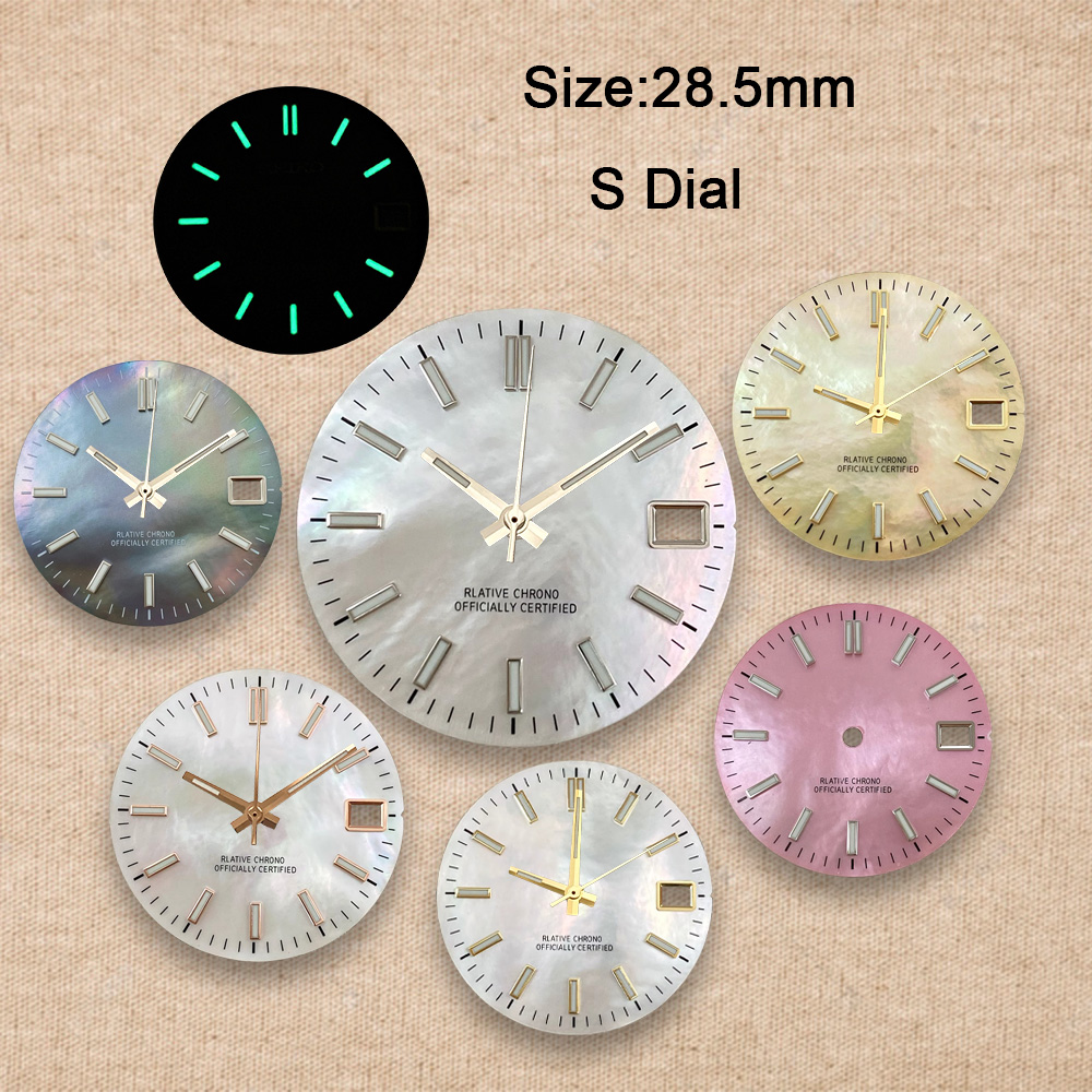 New 28.5mm S Logo NH35 Dial Lo – Reel Case recenzja i cena